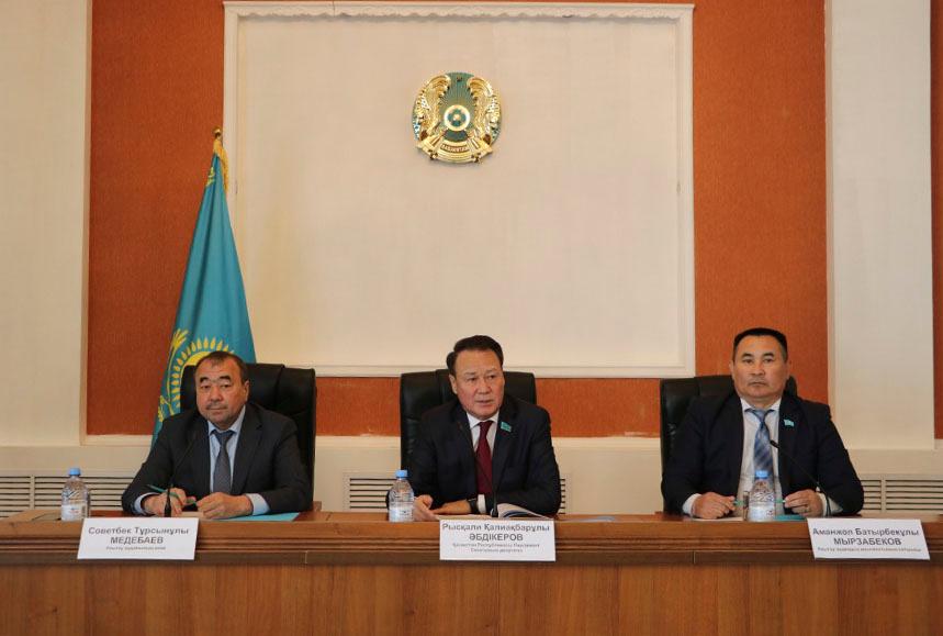 Жезқазғандықтармен жүздесті