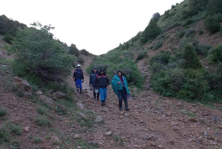 Түркістан тауларында адасқан 4 адам құтқарылды