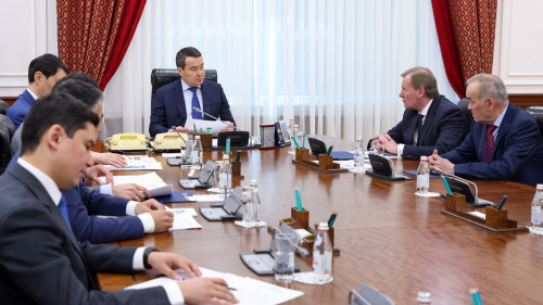Әлихан Смайылов Каспий құбыр консорциумының бас директорымен кездесті