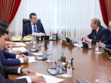 Әлихан Смайылов Каспий құбыр консорциумының бас директорымен кездесті