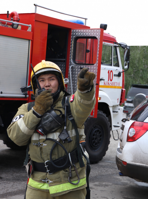 Отты сөндіруге отты жүрек керек