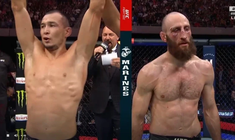 UFC: Дамир Исмағұлов Гурам Кутателадзеден басым түсті