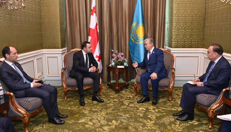 Мемлекет басшысы Грузияның премьер-министрімен кездесті