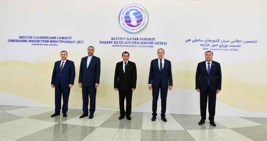 Ашхабадта Каспий маңы мемлекеттері сыртқы істер министрлерінің кеңесі өтті