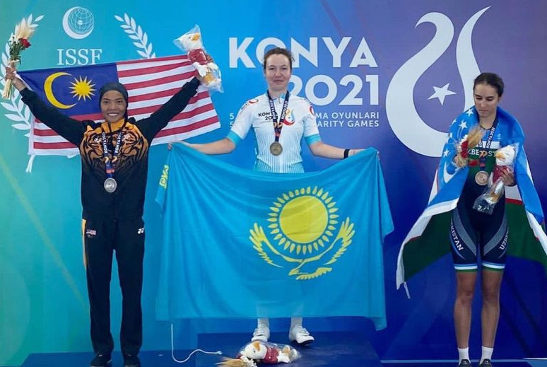 Рината Сұлтанова Ислам ойындарында алтын медаль жеңіп алды
