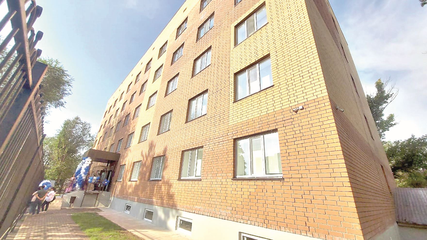 Жайық жағасындағы жатақхана