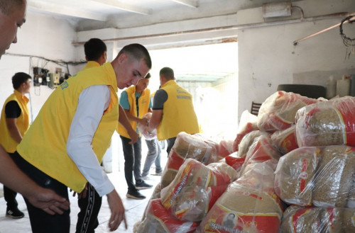 «AMANAT» қостанайлықтарға 800 тоннадан астам гуманитарлық көмек көрсетті