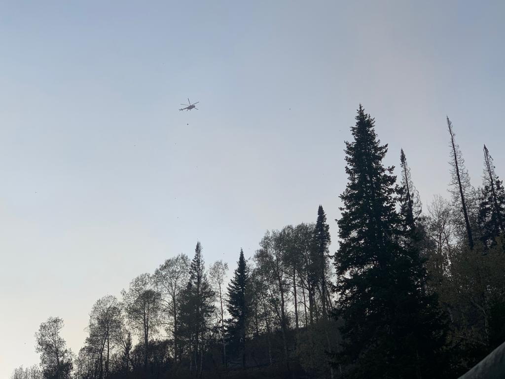 Өртке оранды айнала