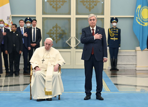 Мемлекет басшысы Рим Папасы Францискпен кездесу өткізді
