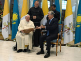 Президент Рим Папасына домбыра туралы пікірі үшін ризашылық білдірді