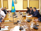 Премьер-Министр Біріккен Араб Әмірліктерінің делегациясымен кездесті