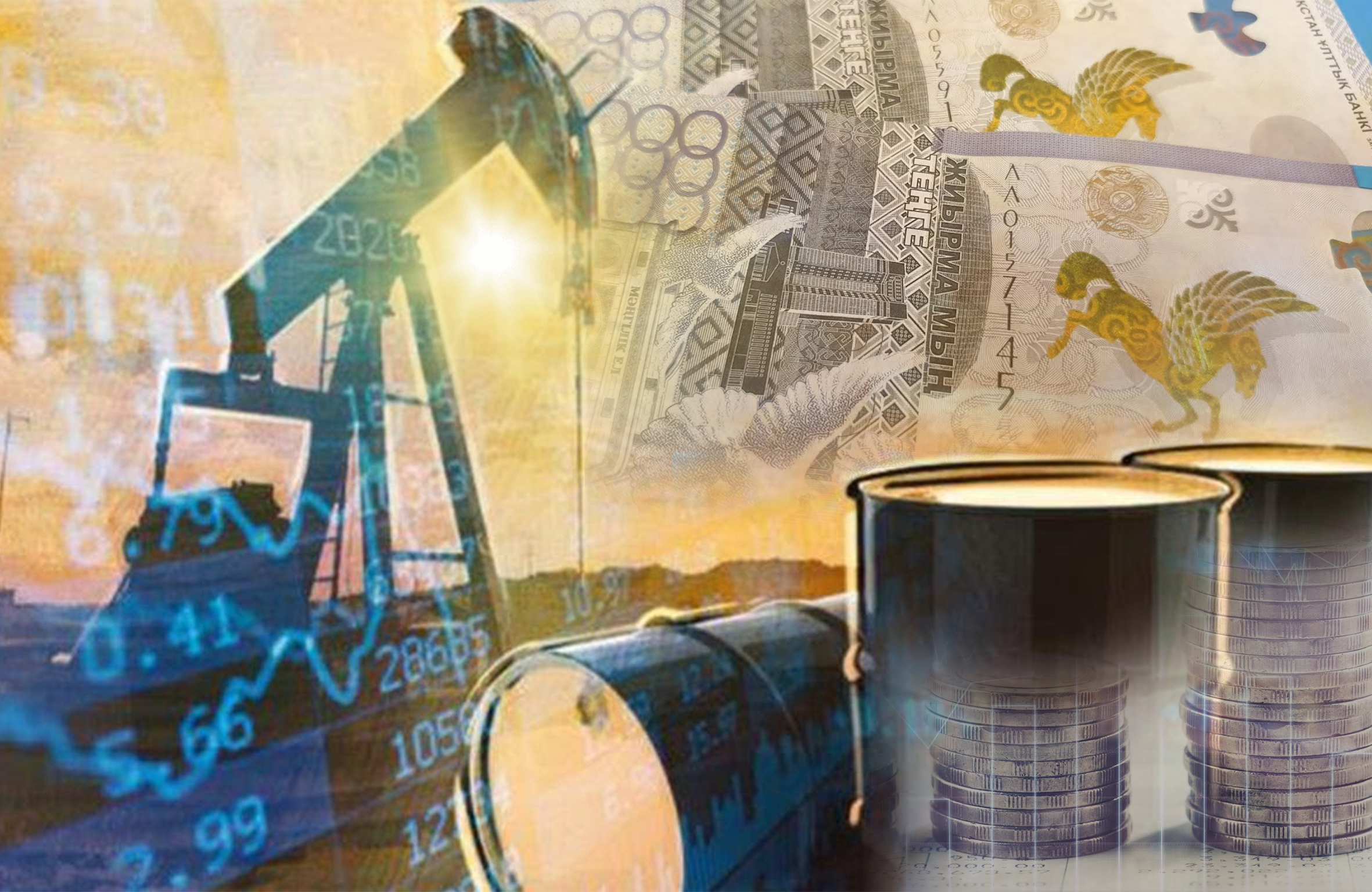 Мұнай мен теңге бағамындағы тәуекелдер