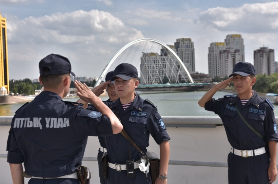 Елорда тыныштығын күзеткен