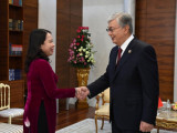 Мемлекет басшысы Вьетнамның вице-президентімен кездесті