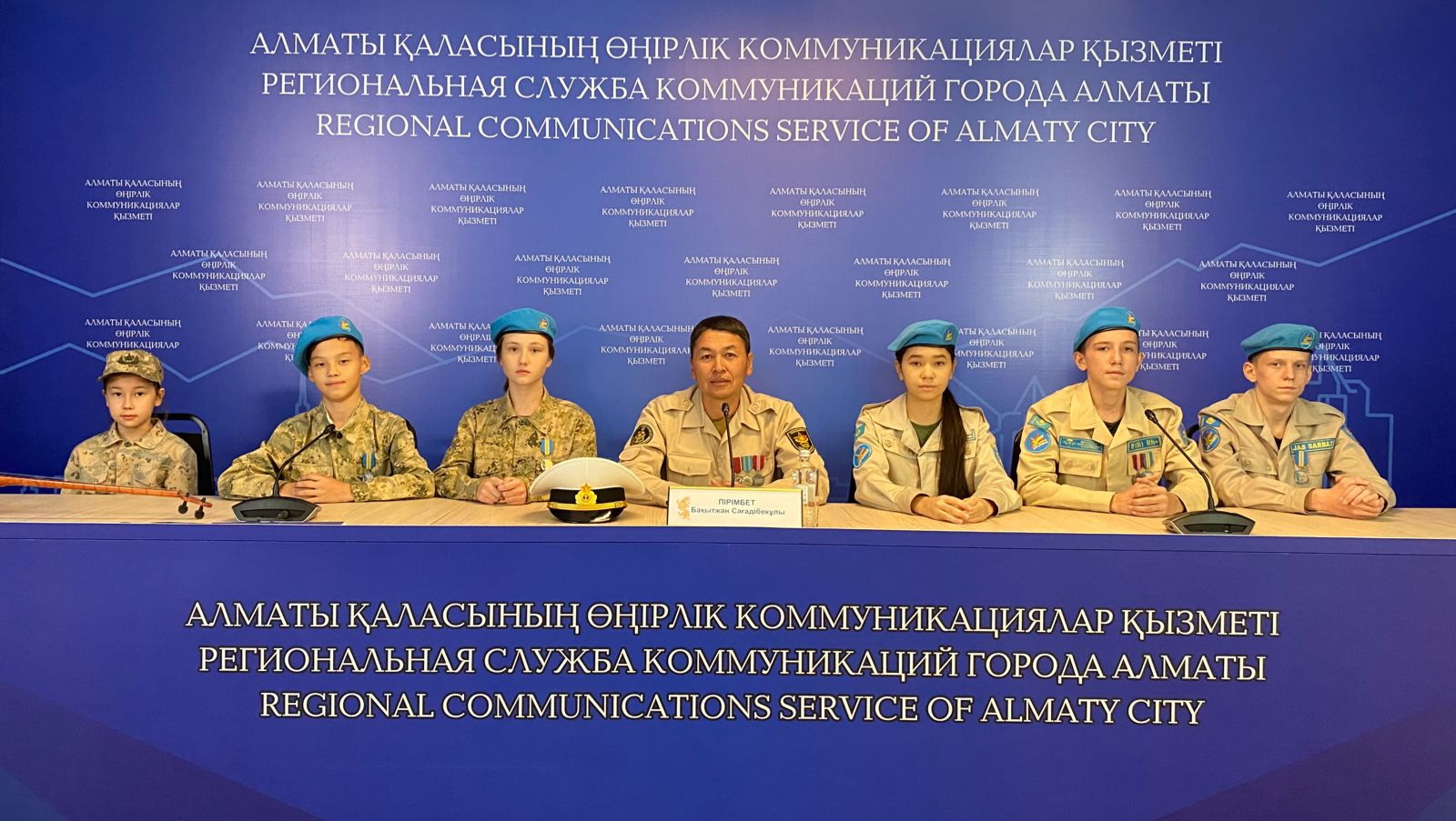 Талапты жас сарбаздар