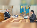 Президент Алматы қаласының әкімін қабылдады