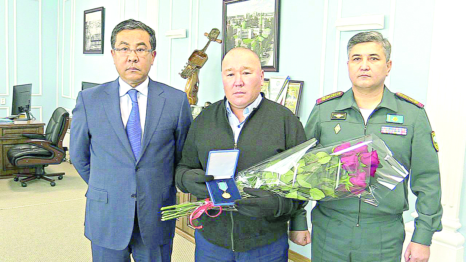 Ерболдың ерлігі ескерілді