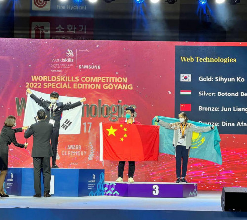 Дина Афанасьева әлем чемпионатында қола медаль жеңіп алды