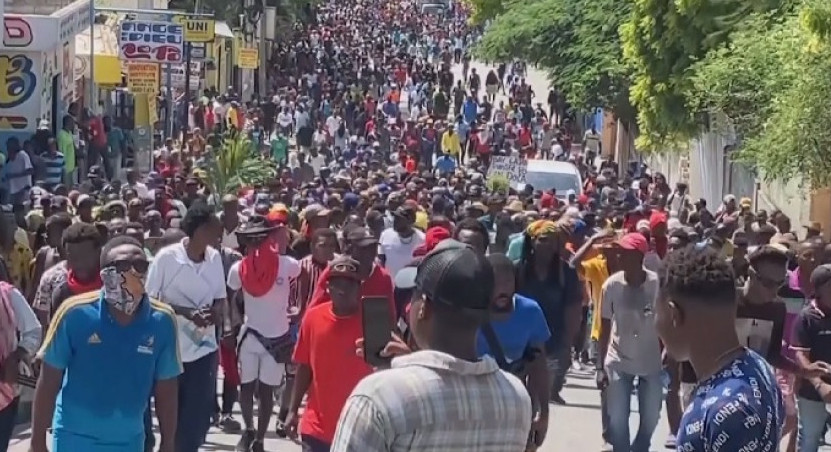 Гаити БҰҰ-дан көмек сұрады