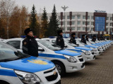Ақмола облысының полицейлеріне 47 көлік берілді