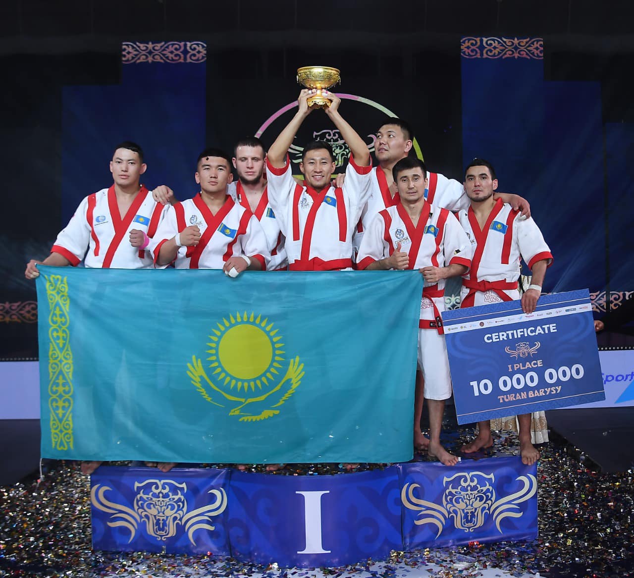 Қазақ балуандары – «Turan barysy» жеңімпазы