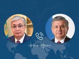 Президент Өзбекстан Президентімен телефон арқылы сөйлесті