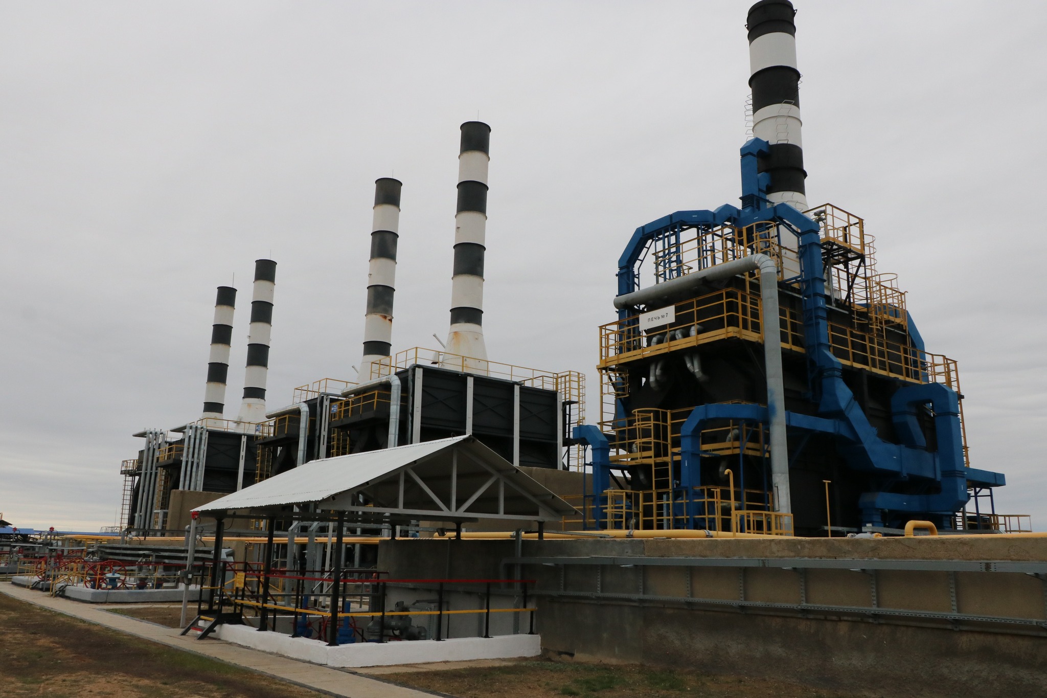 Оралда жасалған жаңа пеш