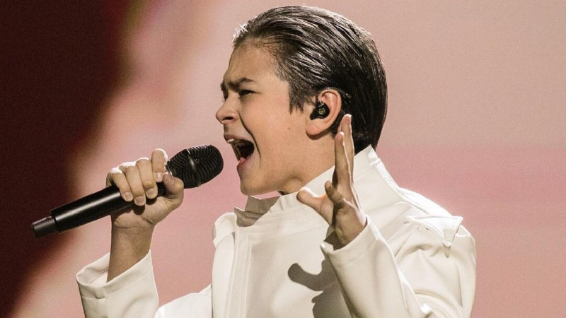 Қазақстандық Дэвид Чарлин Junior Eurovision байқауында өнер көрсетті