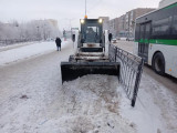 Бір түнде Астанадан 16 мың текше метр қар шығарылды