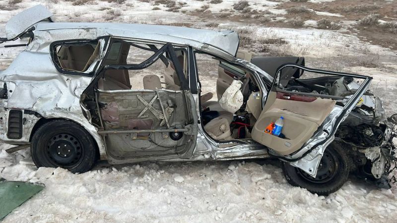 Атырау облысында жол апатынан 4 адам қайтыс болды