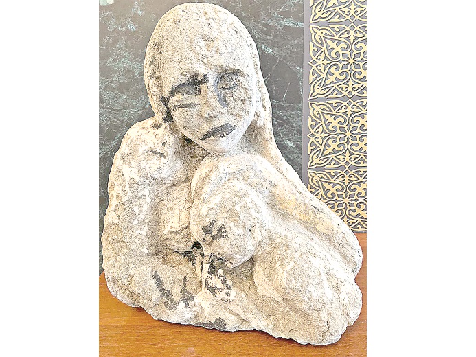 Құмтекейден табылған  «Ана мен бала»