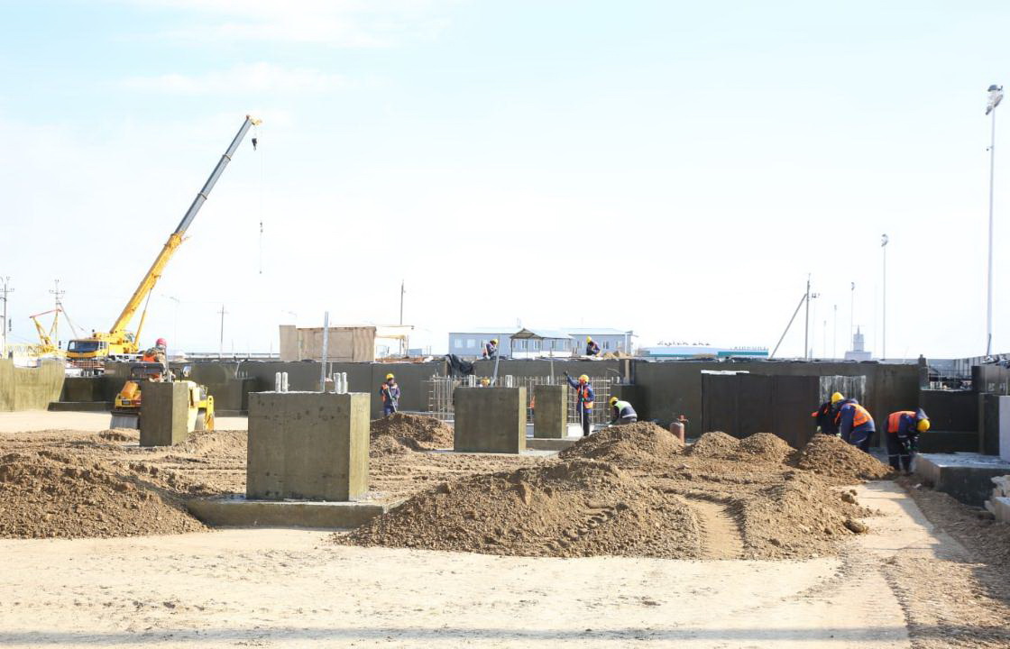 Жаңа әуежай іргетасы қаланды