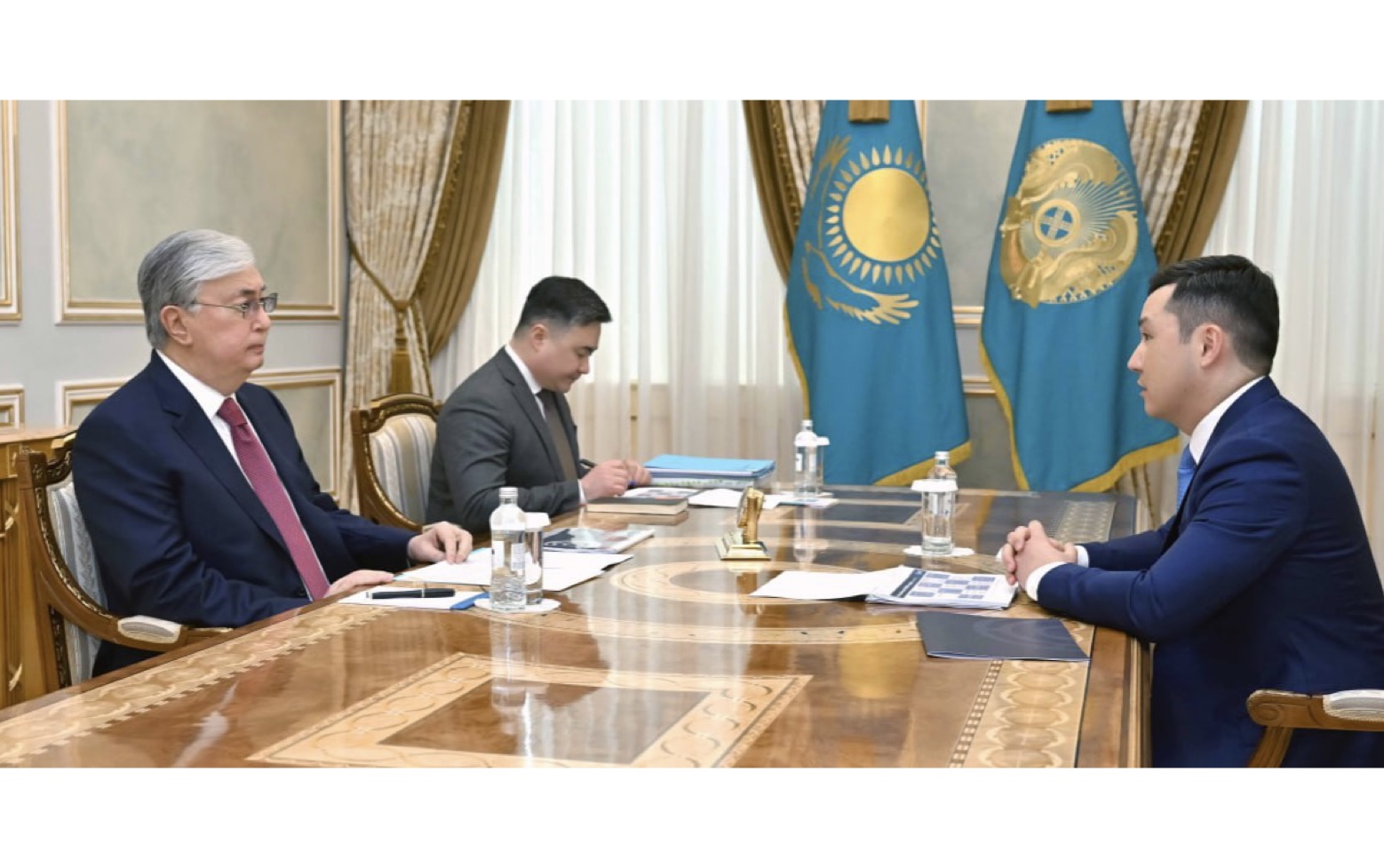 Президент «Астана» ХҚО басқарушысын қабылдады