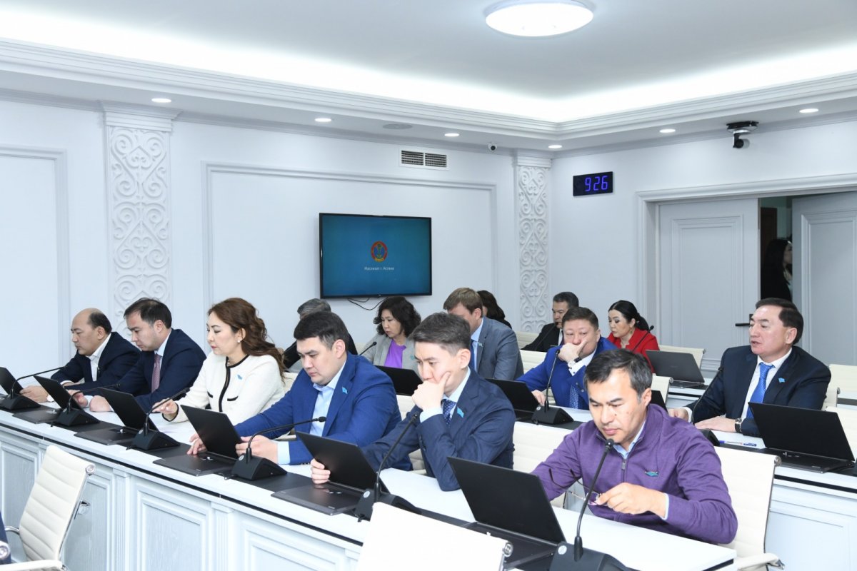 Астана мәслихатында комиссия төрағалары сайланды