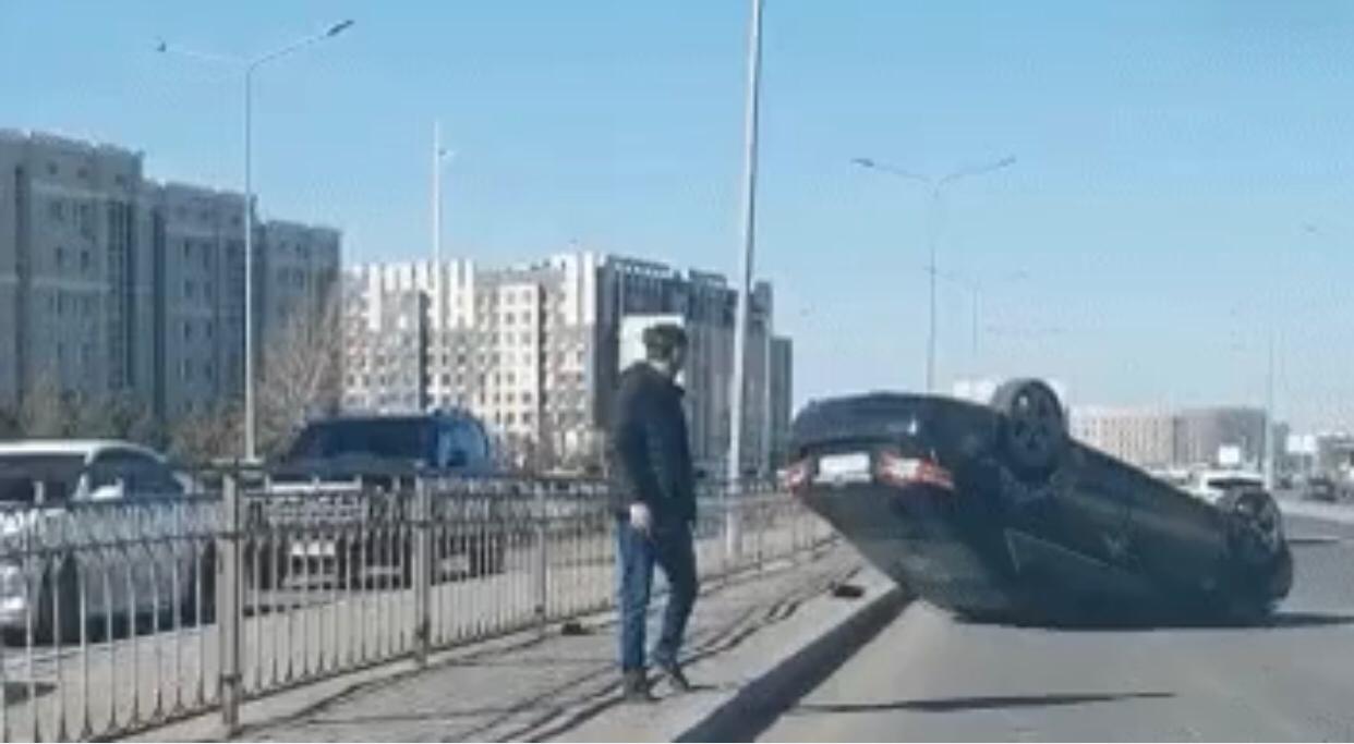 Астанада төрт көлік жол апатына ұшырады
