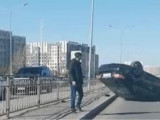 Астанада төрт көлік жол апатына ұшырады