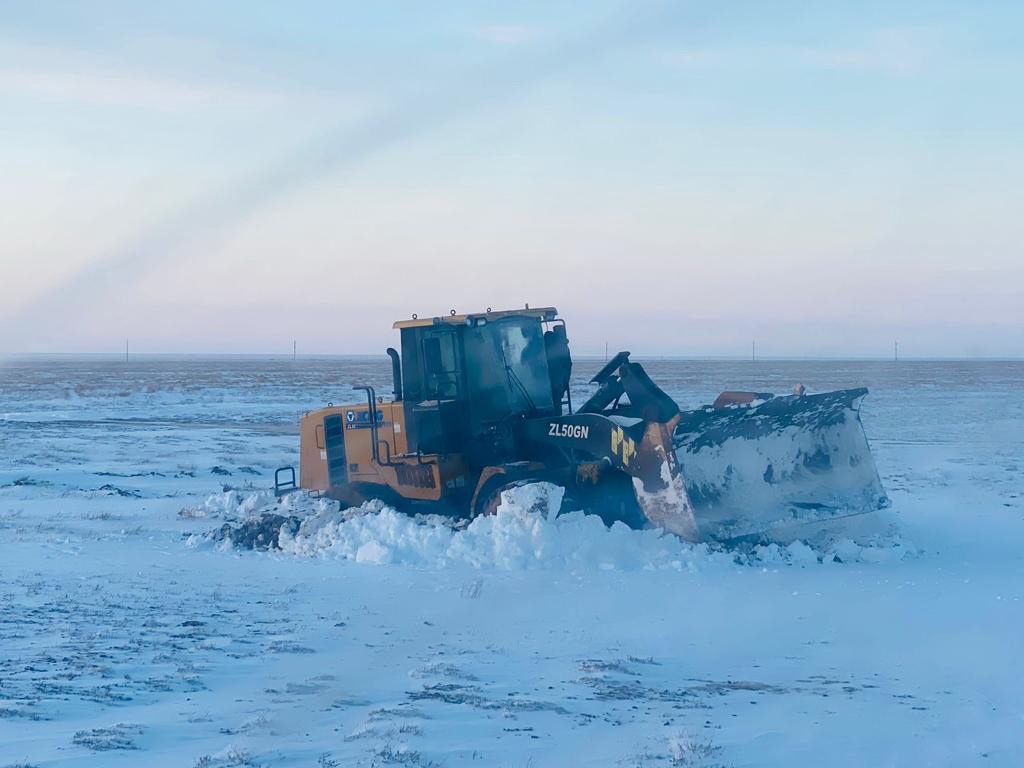 Қар құрсауынан құтқарылды