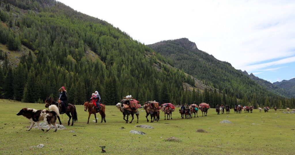 Ауылым көшіп барады...