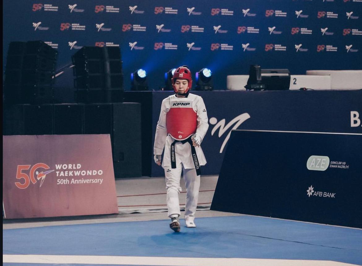 Нұрай Құсайынова таеквондодан әлем чемпионатында сәтті өнер көрсетті