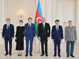 Қазақстан елшісі Әзербайжан президентіне сенім грамоталарын тапсырды
