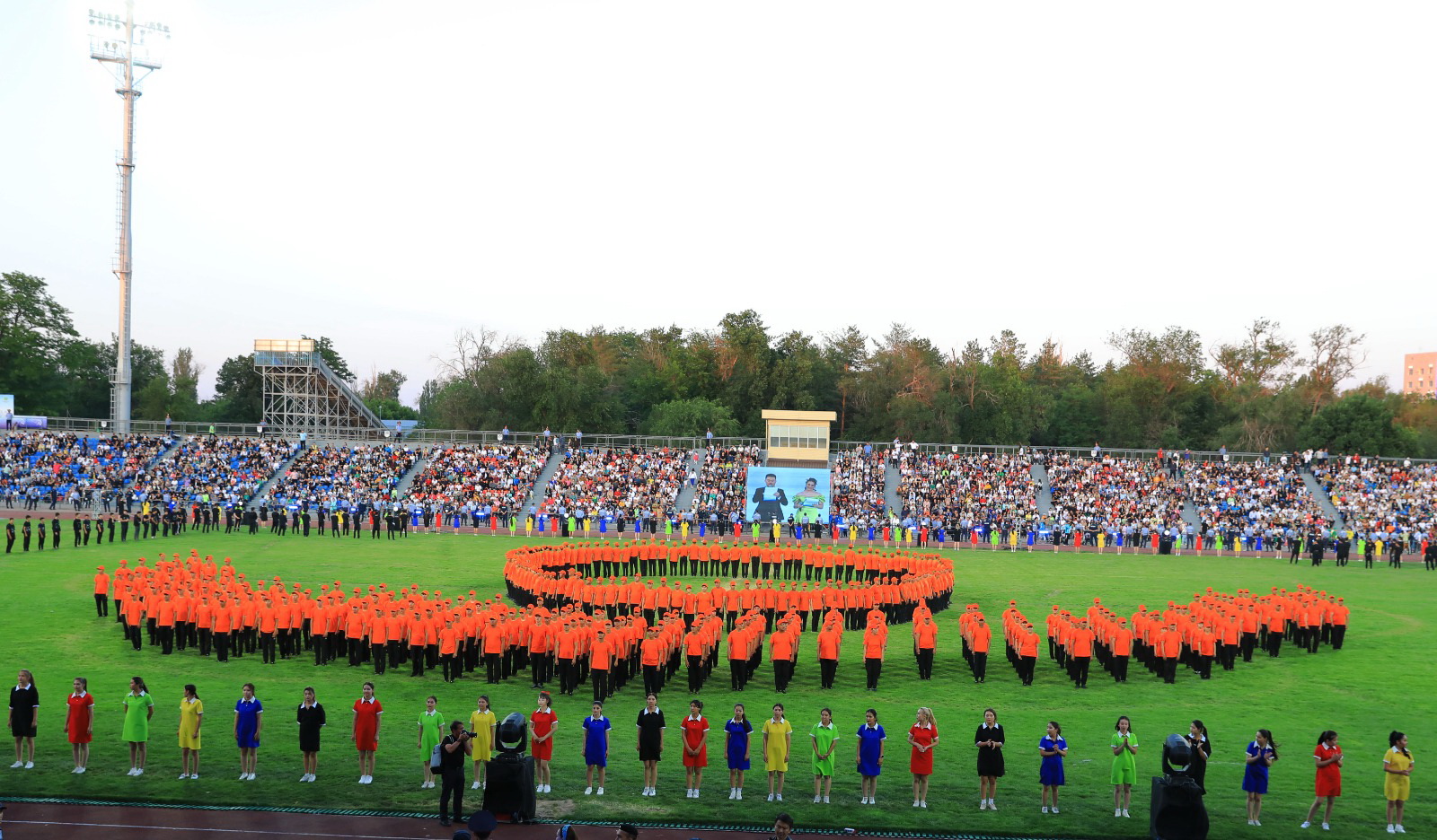 Спартакиада алауы тұтанды