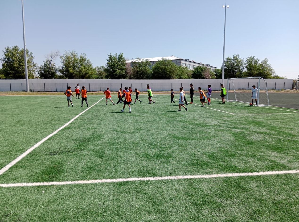 Жаңарған стадион