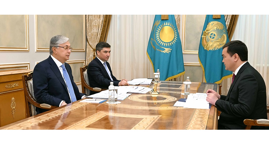 Президент Астана қаласының әкімін қабылдады