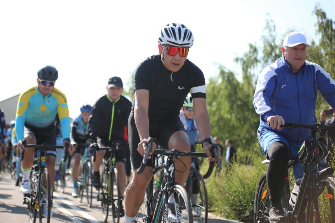 Астананың 25 жылдығына орай велошеру өтті
