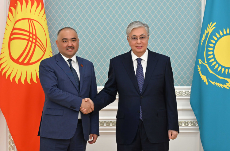 Мемлекет басшысы Қырғызстанның Жогорку Кенеш төрағасын қабылдады