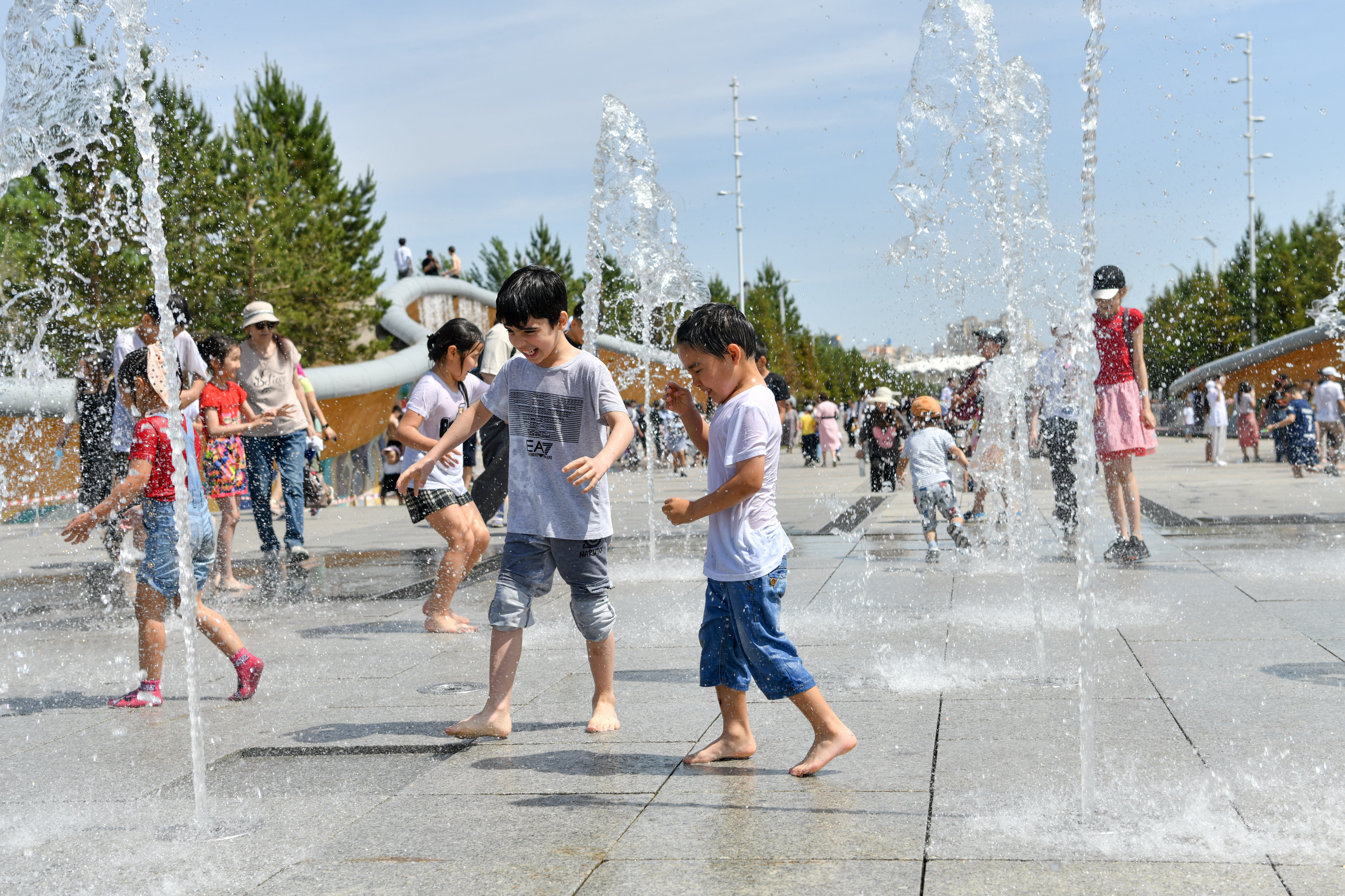 Тағы да аптап ыстық...