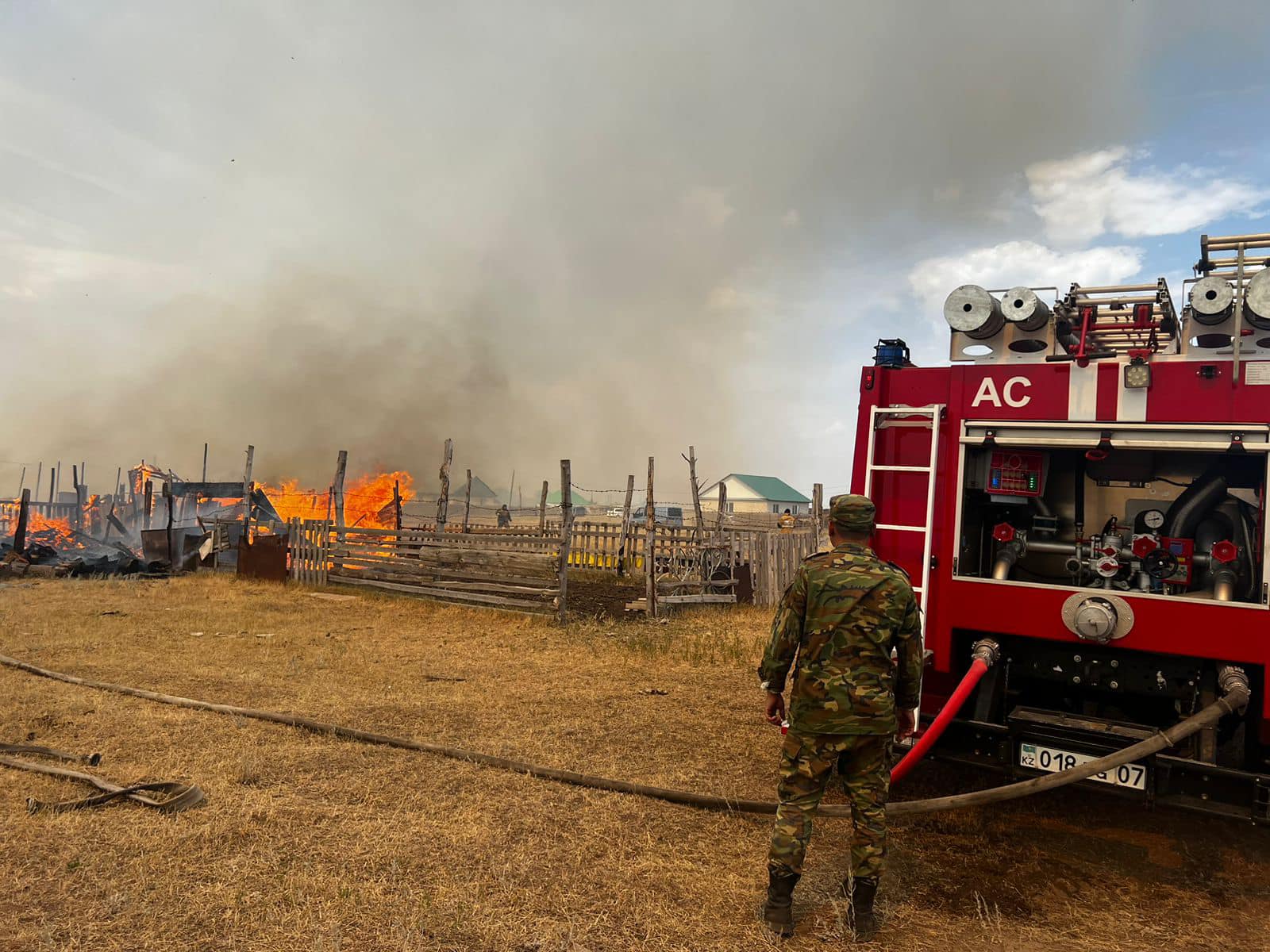 Батыста өрт көбейді
