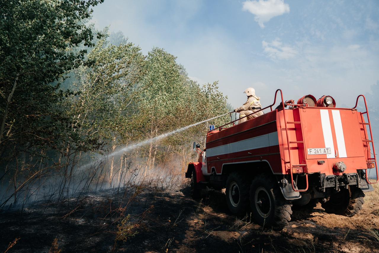 Өрт дер кезінде сөндірілді