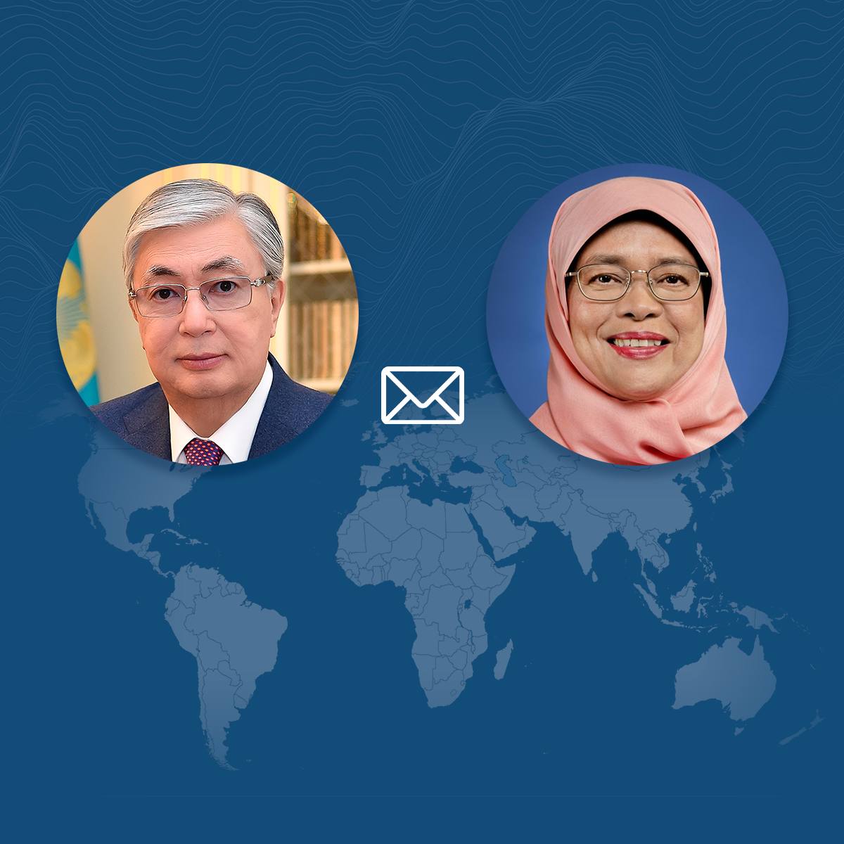 Мемлекет басшысы Сингапур Президентіне құттықтау жеделхатын жолдады