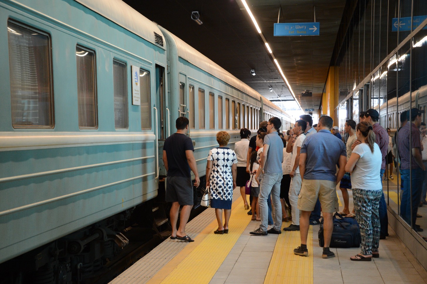 Пойызға билетті  «Күту парағынан» аласыз